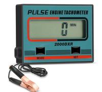 Mtchavno Wireless Contagiri Digitale, Adatto per Piccoli Motori a 2/4 Tempi. Tacometro con Display LCD, Adatto per Motoseghe, Tosaerba e Motori a Benzina, Temporizzato in Minuti