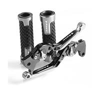 MTCOO per Ya- maha V Max Moto Alluminio Freno Leve Frizione E Manopole Manubrio VMAX 1200 1990-2008 2003 2004 2005 2006 2007 Leva di Regolazione a 6 velocità (Colore : D)