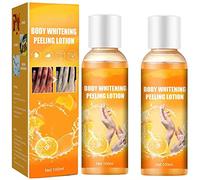 MTDBAOD 100 ml Crema Sbiancante per Il Corpo Peeling Lozione Buccia D'Arancia Peeling Crema Smacchiatore Immediato Sbiancamento Peel Gel per la Pelle Scura Collo Ascella Ginocchia