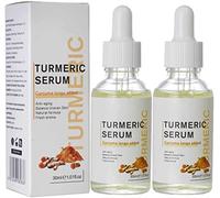 MTDBAOD Sérum correcteur de taches brunes au Curcuma, sérum Anti-taches foncées, sérum éclaircissant pour Le Visage, Hydrate la Peau terne et sèche pour Tous Les Types de Peau