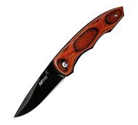 MTech USA Legno di Pakka, Lunghezza Chiusa in MTEC - -1073 - Coltello Tascabile, Multicolore/Rosso, 11.43 cm