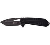MTech USA Xtreme Coltello Tascabile Nero G10 Manico Anteriore, Taglia in Posizione Chiusa cm: 11,43, MTEC - 1122