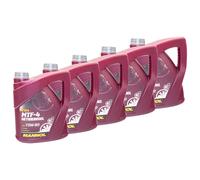 MTF-4 Api Gl 4 / Gl 5 75W-80 5x 4 Olio per Ingranaggi Litro Mannol Cambio