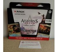 MTG ASSASSIN'S CREED STARTER KIT INGLESE MAGIC THE GATHERING UNIVERSE BEYOND UB