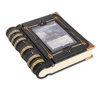 MTG Commander EDH Zona di comando/Command Zone Tray per Magic The Gathering - Segnalini per Vita, Magie e Danni. Conserva Dadi e Segnalini (Questa non è una deck box!) - Accessorio MTG Regalo (Nero)