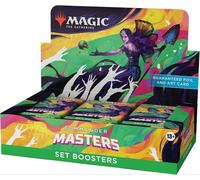 MTG Commander Masters Set Booster Box 24 confezioni inglese sigillato in fabb...