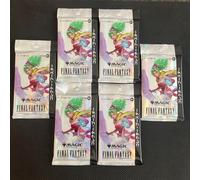 MTG Final Fantasy Collector Booster 6 confezioni sigillate Japanese Magic The...