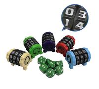 MTG Life Counter, 000-999 Range Wheel Counter Health Tracker con simbolo del teschio, gioco di contatore di vita per giochi da tavolo, giochi di carte RPG TGG, Poke, YGO 4,2 x 3,5 cm