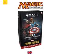 MTG Magic Marvel Super Heroes Commander Deck Avengers Assemble English Sealed