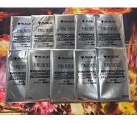MTG Magic the Gathering FINAL FANTASY Japan Exclusive Promo 10 confezioni sig...