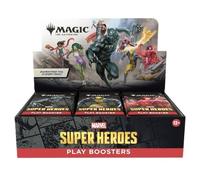 MTG MARVEL SUPER HEROES ITALIAN BOOSTER BOX DISPLAY - 30 BUSTINE SEALED - MAGIC