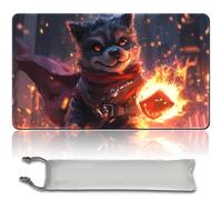MTG PlayMat, 60 x 35 cm TCG PlayMat Stitched Edges Trading Card Game Play Mats with Storage Bag Smooth Rubber Surface Fighting Play Mat (MTG Set 40-2, No Zone)
