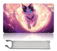 MTG PlayMat, 60 x 35 cm TCG PlayMat Stitched Edges Trading Card Game Play Mats with Storage Bag Smooth Rubber Surface Fighting Play Mat (MTG Set 40-5, No Zone)