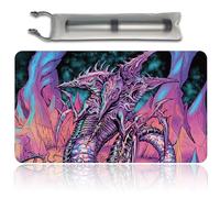 MTG Playmat Size 60 x 35 cm Free Storage Bags Non-Slip Backing Printing, MTG Tappetino da gioco ideale per Card Game Enthusiasts TCG Playmat Mouse Pad (Sliver Overlord)