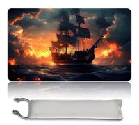 MTG PlayMat - Tappetino da gioco MTG, 60 cm x 35 cm, arte originale, antiscivolo, con base in gomma e bordi cuciti, Commander TCG arrotolabile e tappetino pieghevole (Non Zone, mtg48-9)