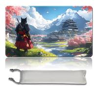 MTG PlayMat - Tappetino da gioco MTG PlayMat, 60 cm x 35 cm, arte originale, antiscivolo, con fondo in gomma e bordi cuciti, Commander TCG Rollbar & Pieghevole (No Zone, mtg48-6)