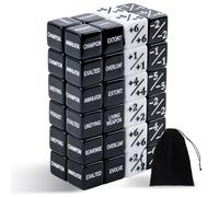 MTG - Set di 48 contatori per dadi D6, contatore per dadi Magic Dadi, compatibile con MTG, CCG, accessori per gioco di carte con custodia