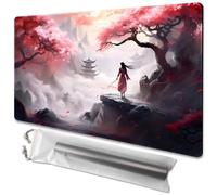 MTG - Tappetino da gioco, dimensioni 61 x 35,6 cm, con retro antiscivolo, ideale per gli appassionati di giochi di carte TCG (torre celeste, senza mazzo)