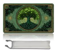 MTG Tappetino da gioco Premium XXL (60 x 35 cm), design fantasy ad alta risoluzione, tappetino in gomma antiscivolo per TCG/CCG/MTG (No Zone, mtg50-4)