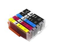 MTGUIWF 1 set di 5 o 6 cartucce d'inchiostro compatibili per TS704 TR7540 TR8540 TS6140 TS6340 TS9540 TS8140 PGI-480 CLI-481 PGI-480XXL CLI-481XXL(5pcs)