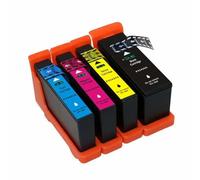 MTGUIWF Sostituzione cartuccia d'inchiostro compatibile per serie LX900 Confezione da 4 per modelli Primera 53428 53422 53423 53424 53425