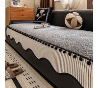 MTHGH Copridivano Angolare con Penisola Elastico Sofa Cover I Shape 1 Posto 2 Posti 3 Posti 4 Posti 5 Posti Anti Slip Sofa Cover Universal Sofa Cover Fodera per Divano(*1,90 * 120cm)