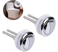 Mthxzy 2 Pezzi 48Mm Pulsanti WC Standard Doppio Scarico Serbatoio Acqua | Push Cisterna
