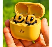 Mtjbfv Frog Earbuds,Cute Animal Shaped Bluetooth Earbuds With Charging Case,Frog-Earbuds Wireless Bluetooth,Bass Wireless Headphones,Noise Reduction,Waterproof Headphones,Travel And Daily Use(C)