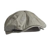 MTKSFDC Cappellini piatti Uomo Cappello Venditore di giornali in cotone Lavato, Cappello ottagonale Becco, Cappello Casual Vintage, Berretti Lisci, Visiera Gatsby, Cappello Ivy Flat (Khaki)