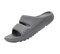 MTKSFDC Pantofole Donna Estive Sandali piatti da donna Pantofole da esterno antiscivolo Casa Scivoli da spiaggia unisex Respiro ortopedico morbido
