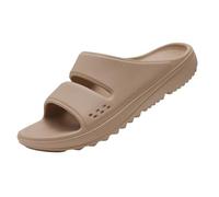 MTKSFDC Pantofole Donna Estive Sandali piatti da donna Pantofole da esterno antiscivolo Casa Scivoli da spiaggia unisex Respiro ortopedico morbido