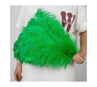 MTKSFDC Piuma di Struzzo 10 Pz/Lotto 15-60 cm Luce Blu Piume di Struzzo Naturali Soffici Pennacchi for L'artigianato di Carnevale di Nozze Decorazione della Casa Ristorante(Rose,55-60CM Big Pole)