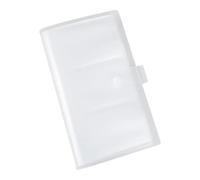 MTKSFDC Sacchetti Per Gioielli Album portagioielli, organizer da scrivania, porta collane, braccialetti, anelli, libri, borsa trasparente(Transparent,120 Slots)