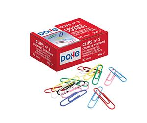 MTL 79210 - Confezione da 100 graffette colorate, 32 mm