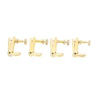 Mtlavish - Geigengiolin - Sintonizzatore Golden Metal per la sintonizzazione di violini acustici e elettrici 4/4 con codice simile