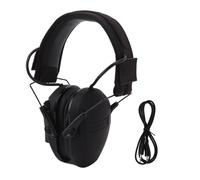 Mtlavishish Rumo Riduzione Elettronici Elettronici Abanna Abs Abs Abanna Ideale per la falciatura e l'uso del campo con suoni di amplificazione del microfono direzionale per al (Nero)