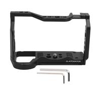 MtLavishishaming Camera Cage per A7CII A7CR A7C2 Shoot verticale con monte a scarpe fredda multipli fori filettati e porto ARCA ideale per cineasti e fotografi materiale in lega