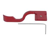 Mtlavishishamishamer telecamera pollice impugnatura design in lega di alluminio migliorato per un uso comodo quando si scatta con xt4 leggero 9 0g adatto a un migliore equilibrio (Rojo)