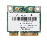 Mtlavishishing bcm94322hm8l dw1510 mini pci e scheda di rete a doppia fascia da 300 mbps compatibilità con più computer per connessione Internet senza soluzione di