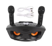 Mtlavishishing Di Microfono Wireless Professionale con Connessione Bluetooth V4.2 e Funzionalità Multiple Materiale ABS per KTV Home Uso Esterno e Interno Include 2 Microfoni