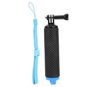 Mtlavishishing giallo impermeabile impermeabile mobile a mano immersione Monopode di selfie per azione e 9 addominali luce e design anti -slip portatili adatti per lo snorkeling (Blu)