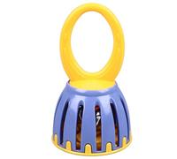 Mtlavishishing ha gestito la gabbia campana dei bambini tintinnio oreff di plastica per bambini strumenti a percussione per le percussioni giocattoli multipli funzioni suoni (W213 Yellow and Purple)
