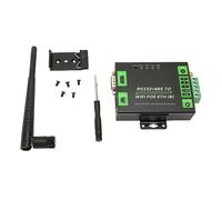 Mtlavishishing Multifunction rs232 rs485 a wifi poe ethernet serviale convertitore ideale per la raccolta di dati industriali e costruzione in lega di alluminio Gateway IoT con