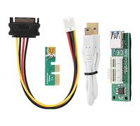 Mtlavishishing Pci E Express da 1x a 16x Mining Extender Reser Card con cavo USB Eccellente qualità Proteggi Interfaccia a scheda madre Resolvi il problema del blocco o slot per