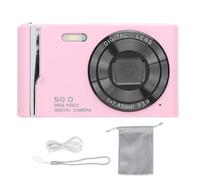 MtLavishishing Titolo: fotocamera digitale 4K 50 MP ad alta risoluzione con 16x zoom digitale anti -shake autofocus da 2,8 pollici Schermo LCD per viaggi e cattura di memorie sul (Pink)