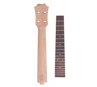 Mtlavishishing ukulele set collo tastiera set okoume in legno e palissandro in palissandro sostitutivo per strumenti musicali a quattro corde ideali per progetti di strumenti (26 pollici)