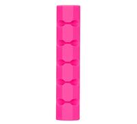 MtLavishishish Data Line Manager Organizzare il materiale gel di silice resistente desktop gestore di cavo di selezione multi -colore ideale per i computer caricabatterie per (Rosso)