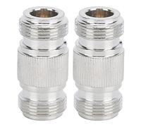 Mtlavishishishing 2pcs n Adattatore a doppio pass per le prestazioni di antenne per antenne cavo coassiale cavo coassiale LMR Equipaggiamento LAN Applicazioni a microonde