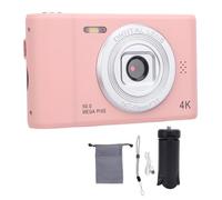 Mtlavishishishing 4K 50 MP Digital Camera ad alta definizione 8x zoom anti -shake incorporato Ideale per momenti quotidiani I selfie di viaggio e registrazione video compatta con (64 GB)