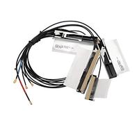 Mtlavishishishing 4pcs Imposta laptop IPEX1 INTENNA WiFi Segnale migliorato per la scheda e il modulo 4G ideale per ThinkPad e computer con oltre 40 cm di lunghezza del